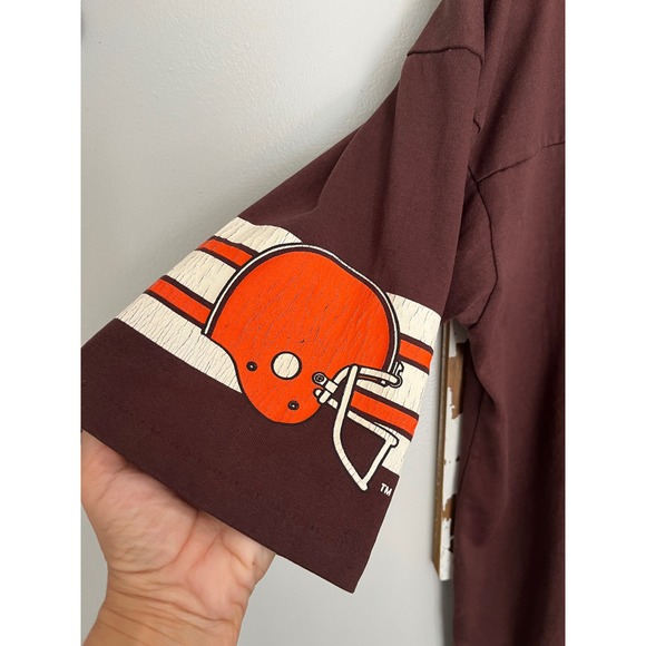 Vintage Cleveland Browns Graphic Logo Shirt Size Large - Picture 4 of 8